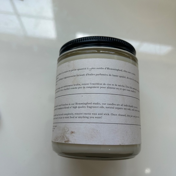 Mimi & August Alpes organic soy jar candle citrus eucalyptus cedar - Picture 3 of 5